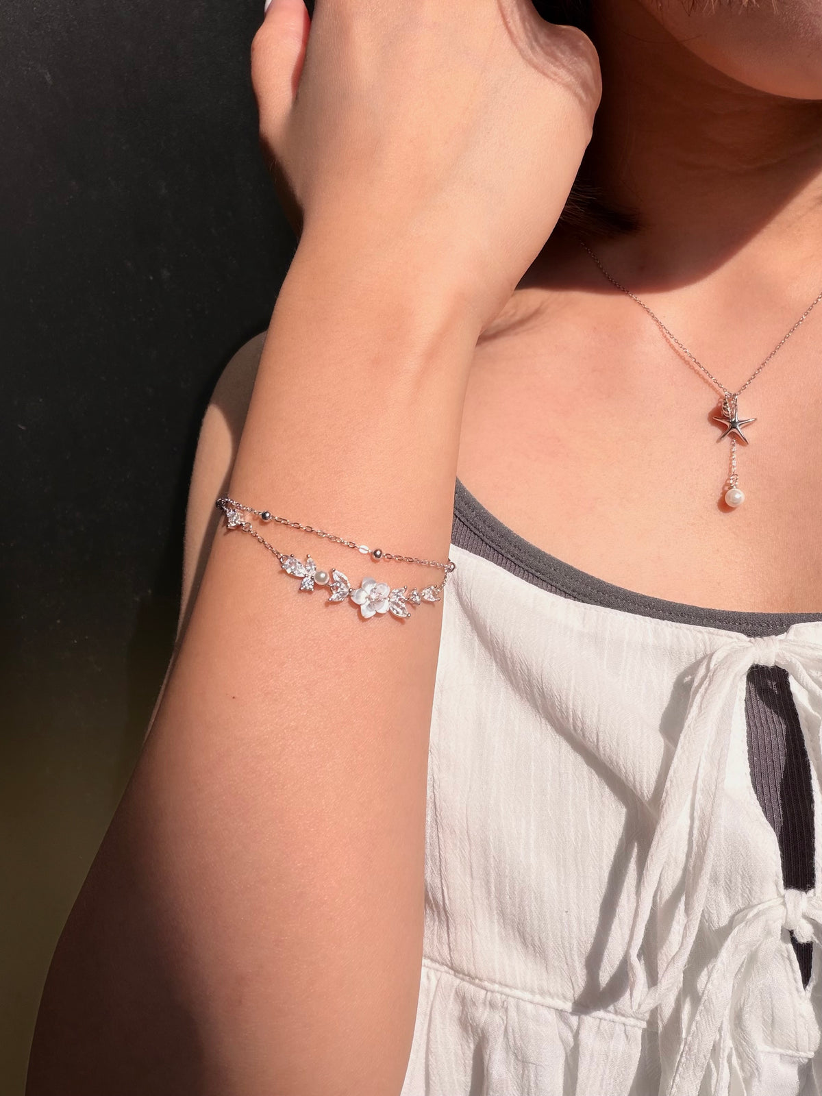 S925 Coastal solstice necklace
