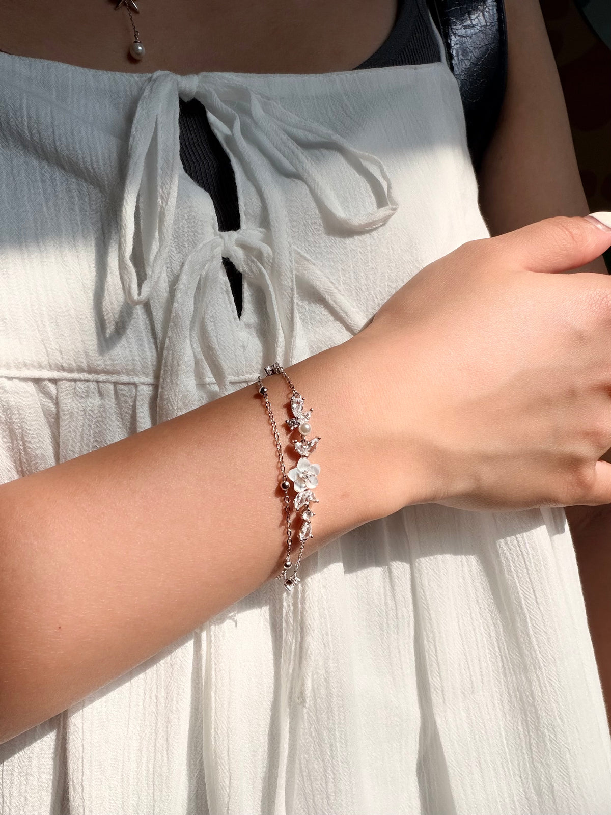 S925 Blossom serenade bracelet