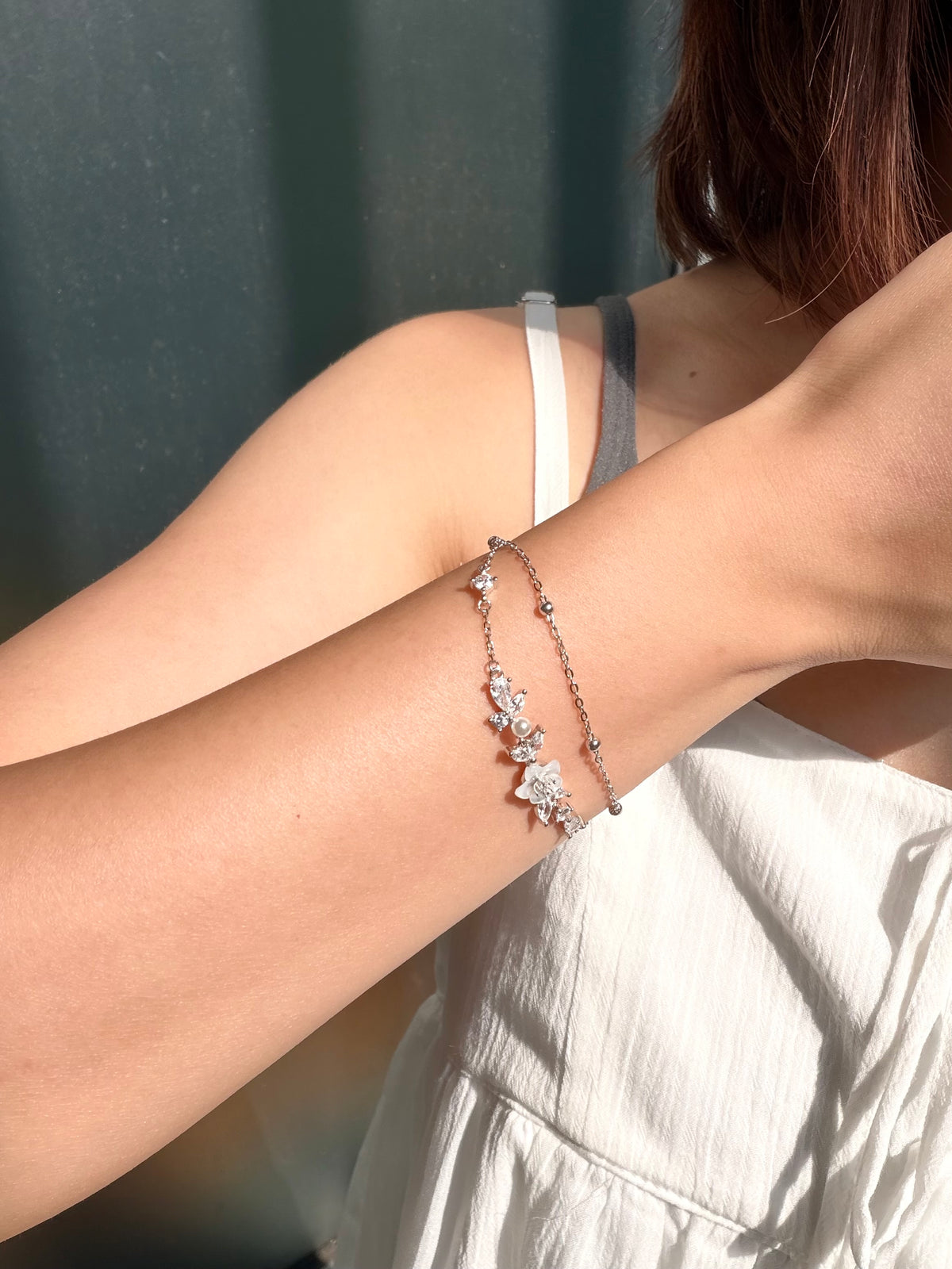 S925 Blossom serenade bracelet
