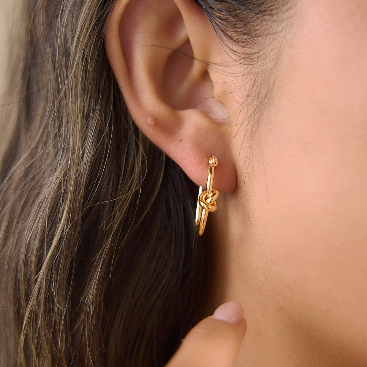 316L Twisted Knot Earrings