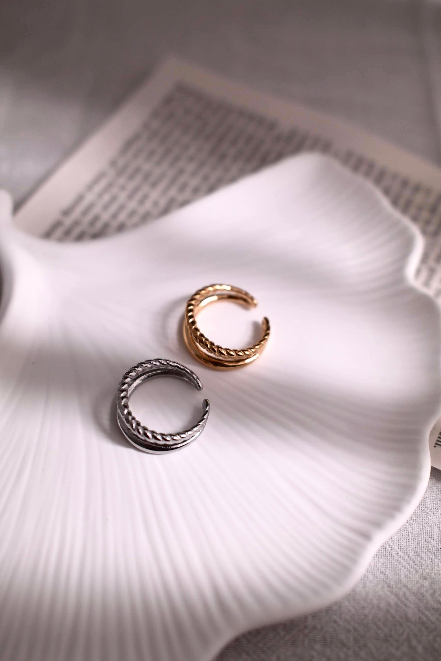 Double twisted ring