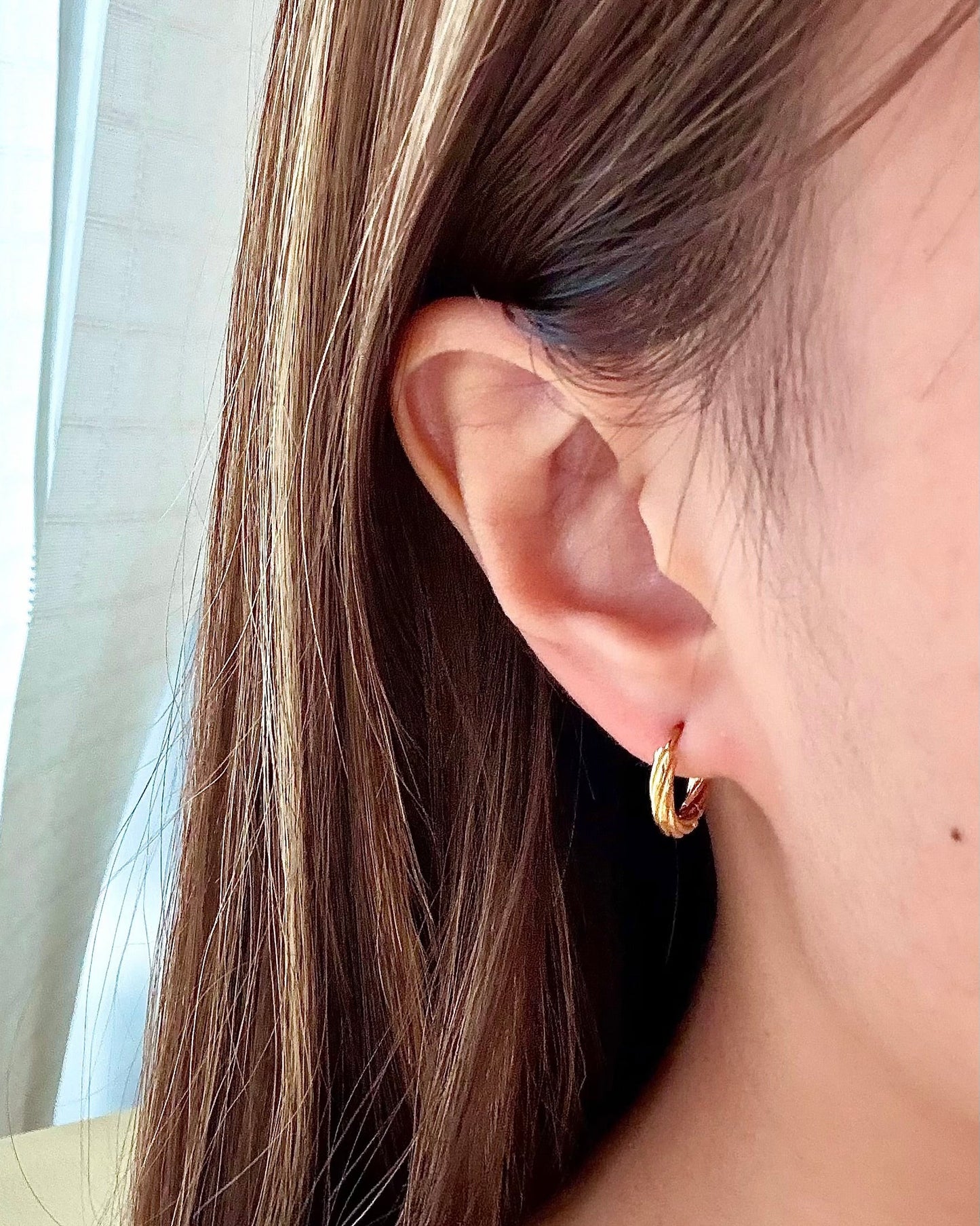 Classic circle earrings