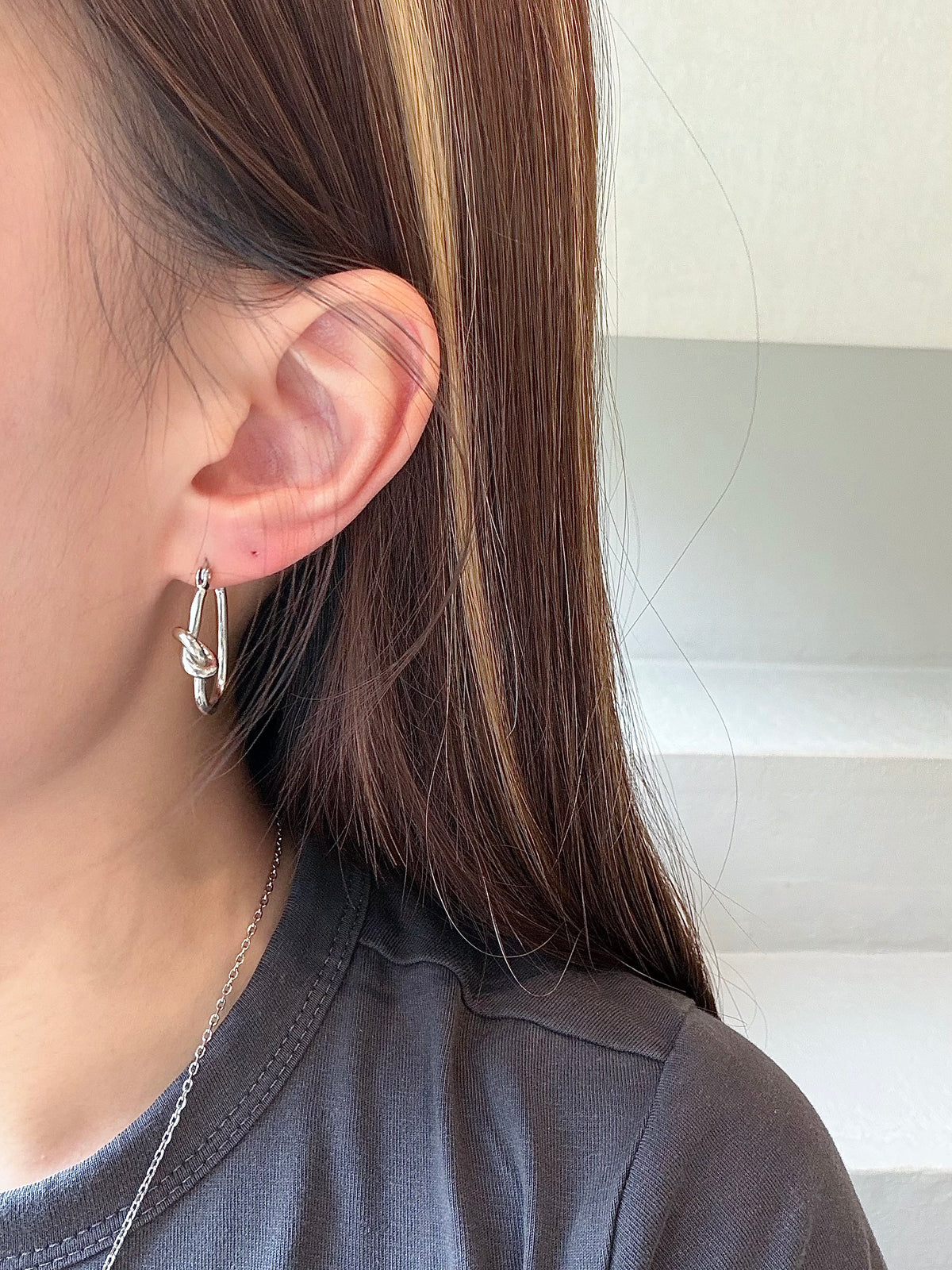 316L Twisted Knot Earrings