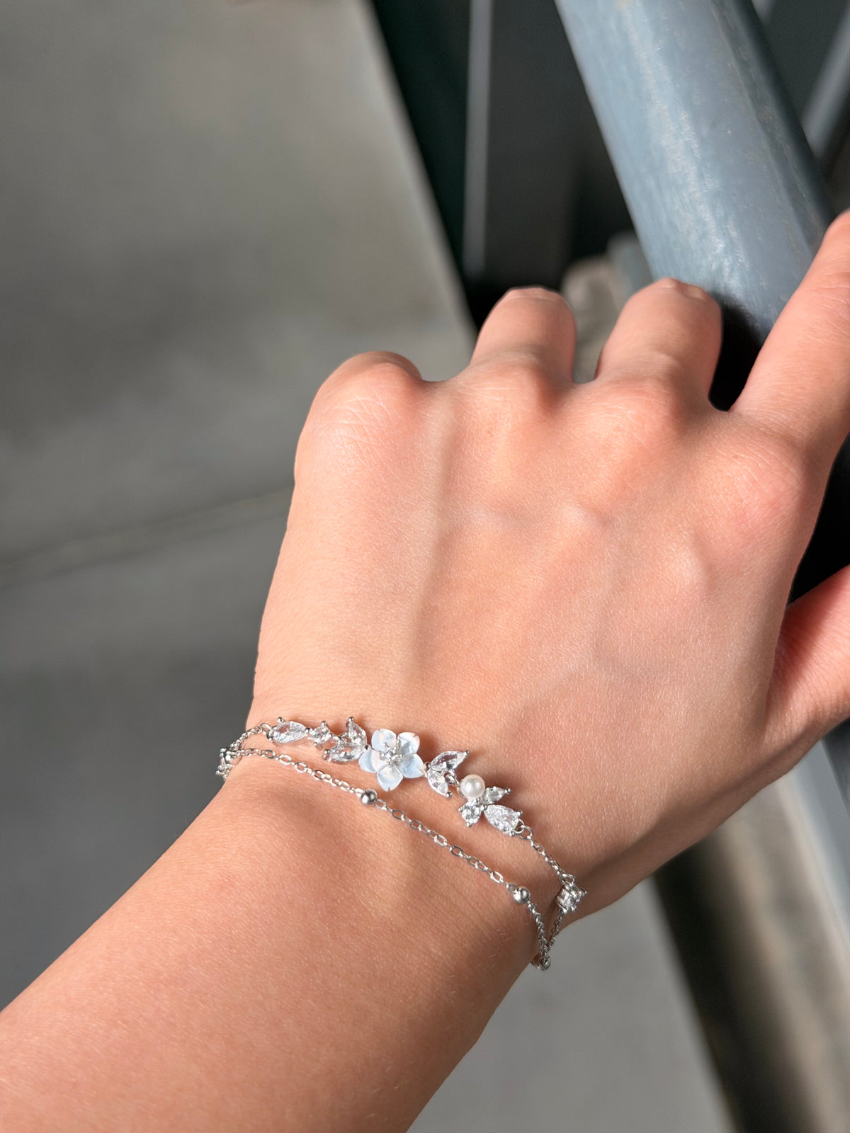 S925 Blossom serenade bracelet