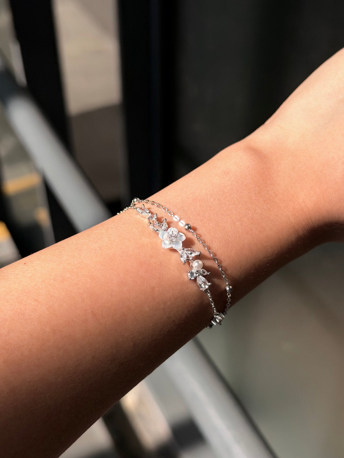 S925 Blossom serenade bracelet