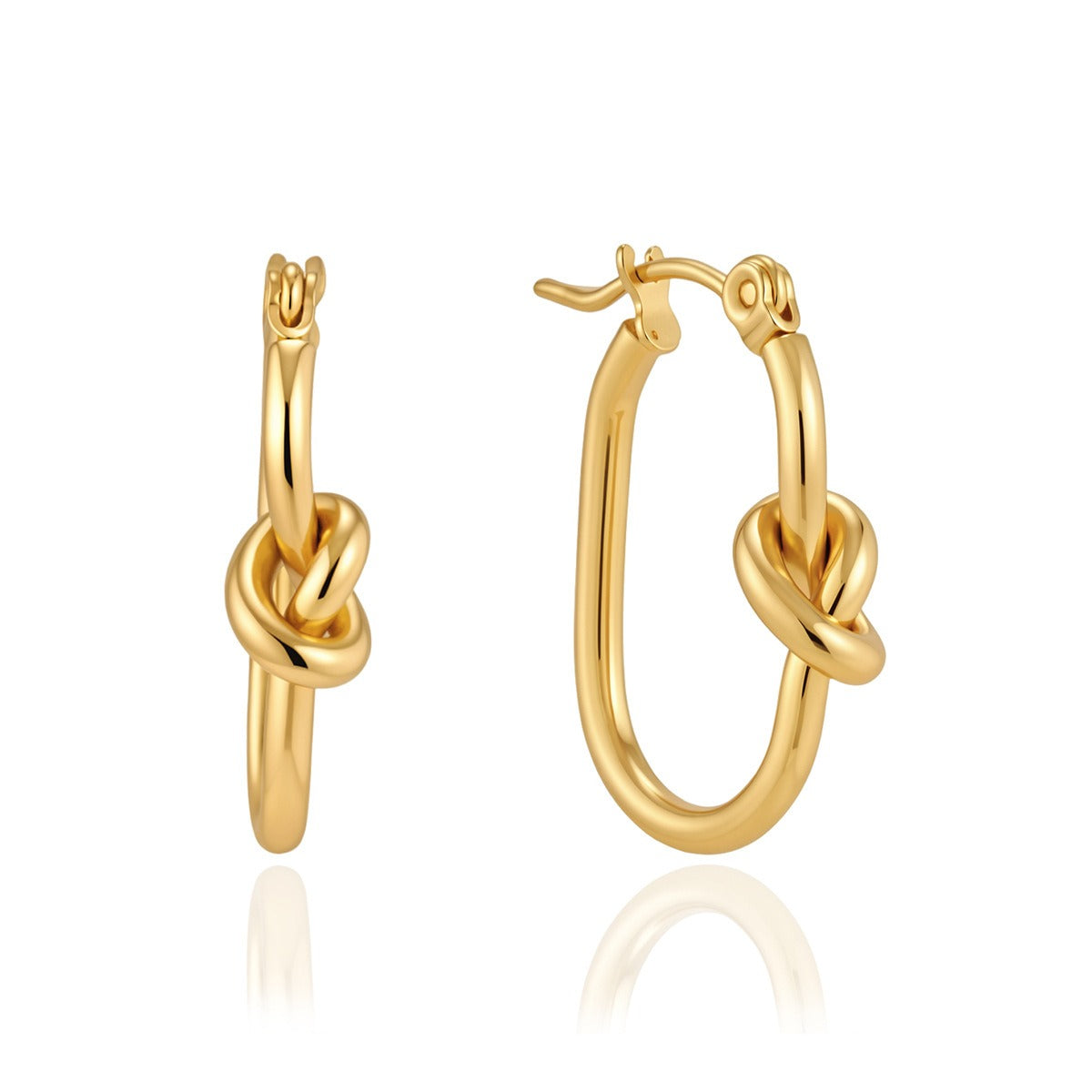 316L Twisted Knot Earrings
