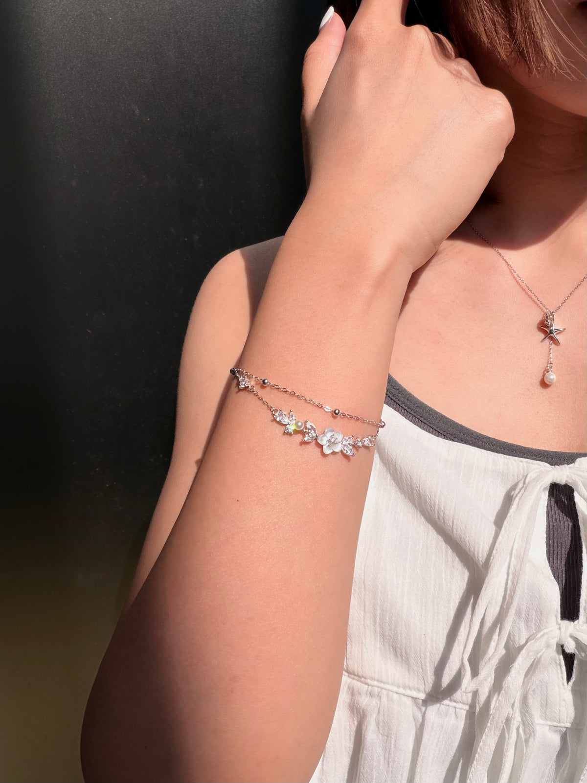 S925 Blossom serenade bracelet