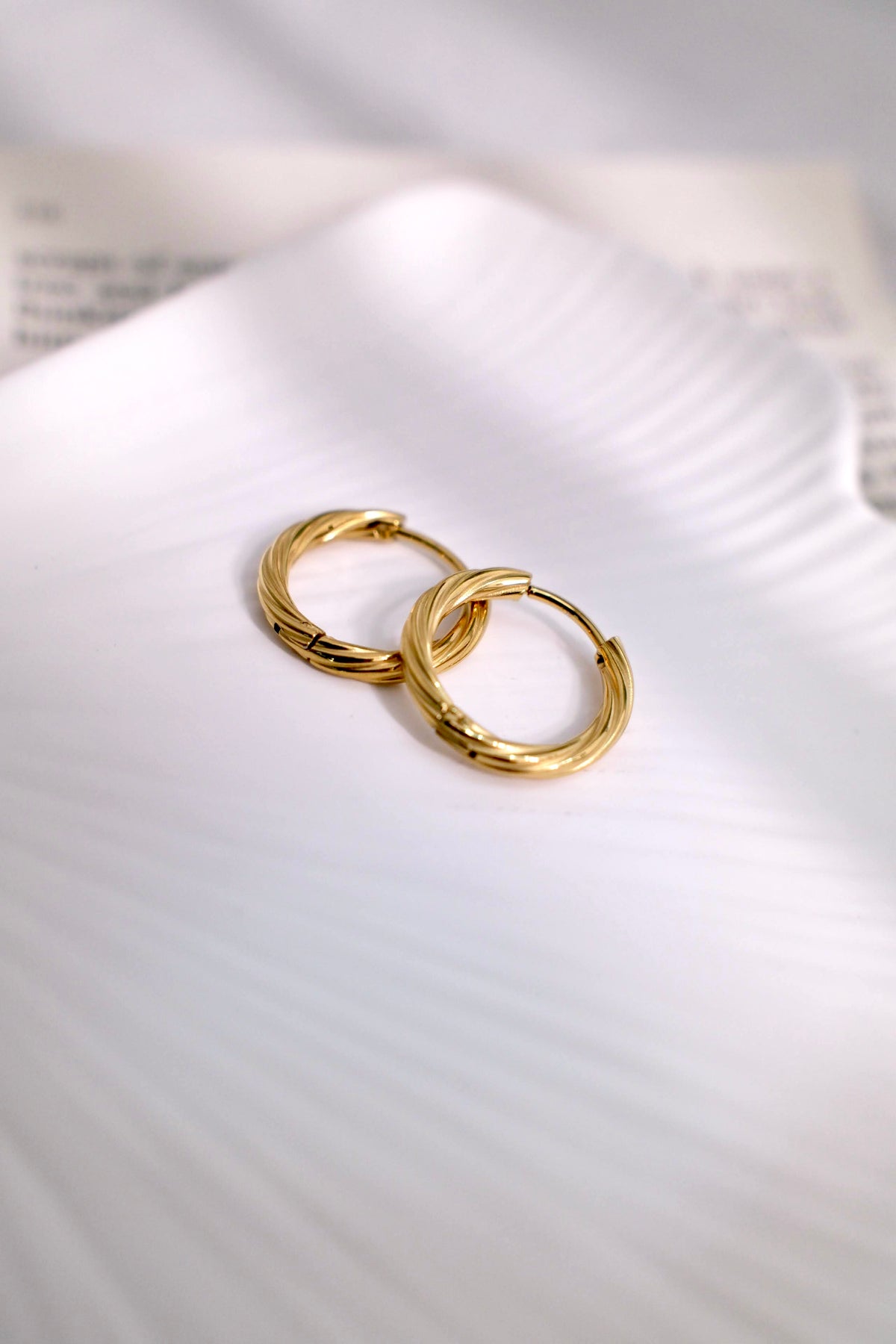 316L Classic circle earrings
