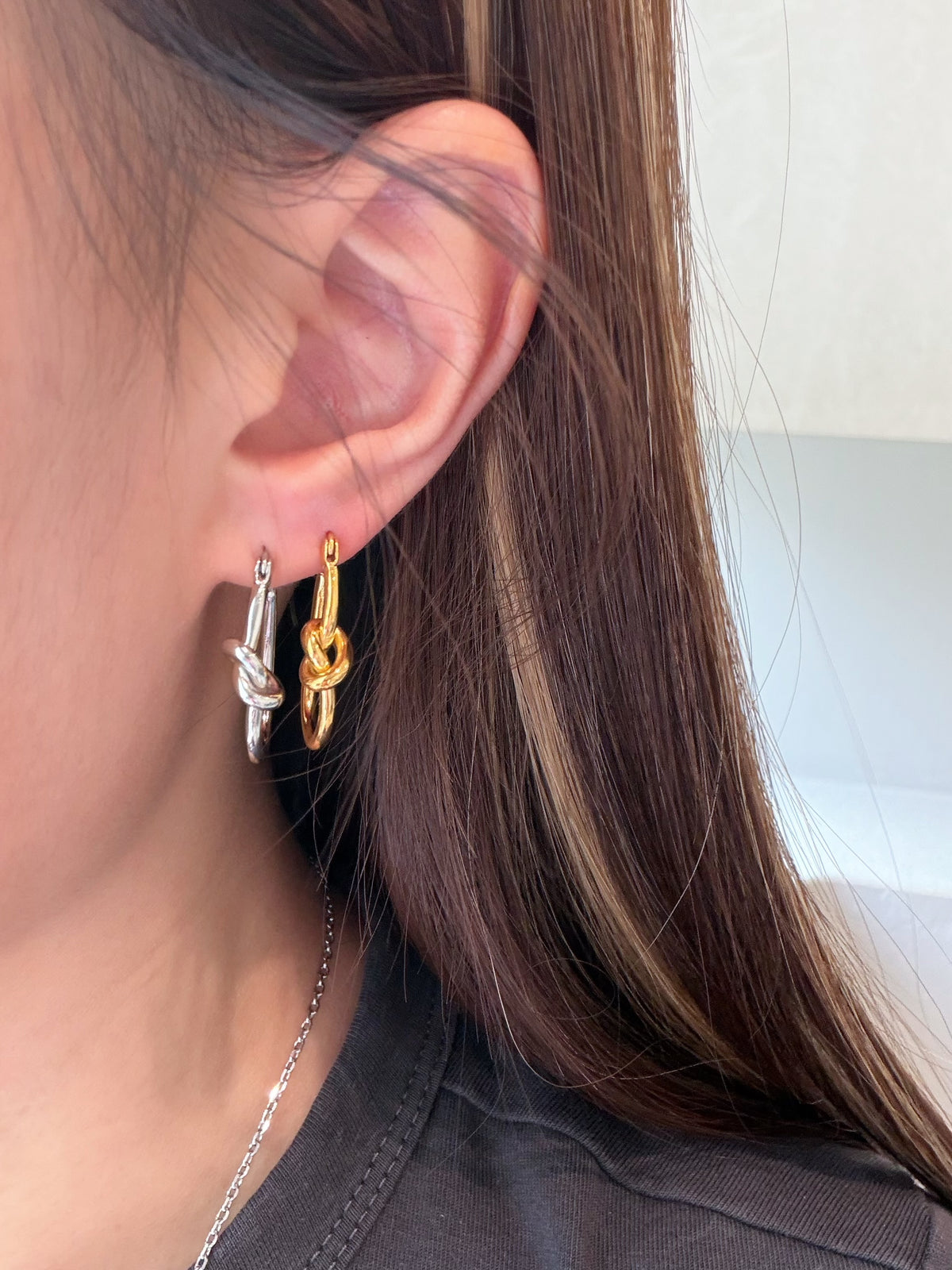 316L Twisted Knot Earrings