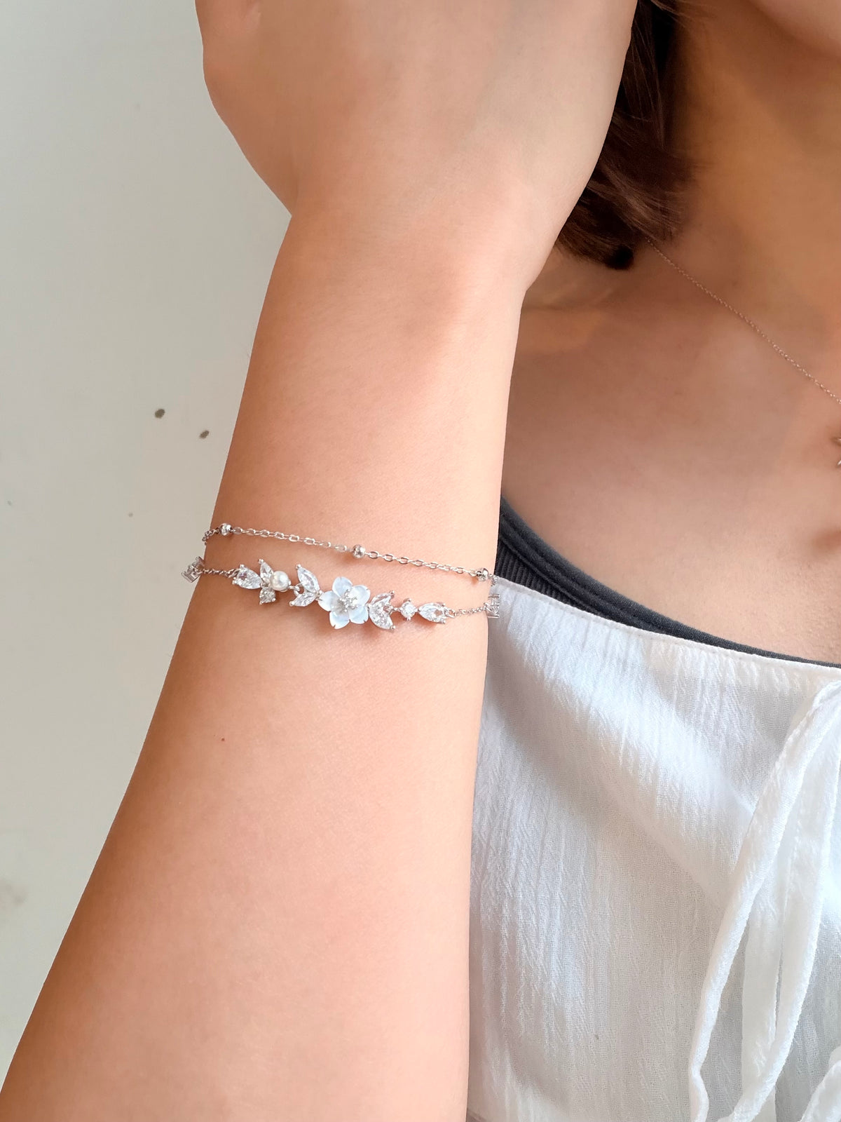S925 Blossom serenade bracelet
