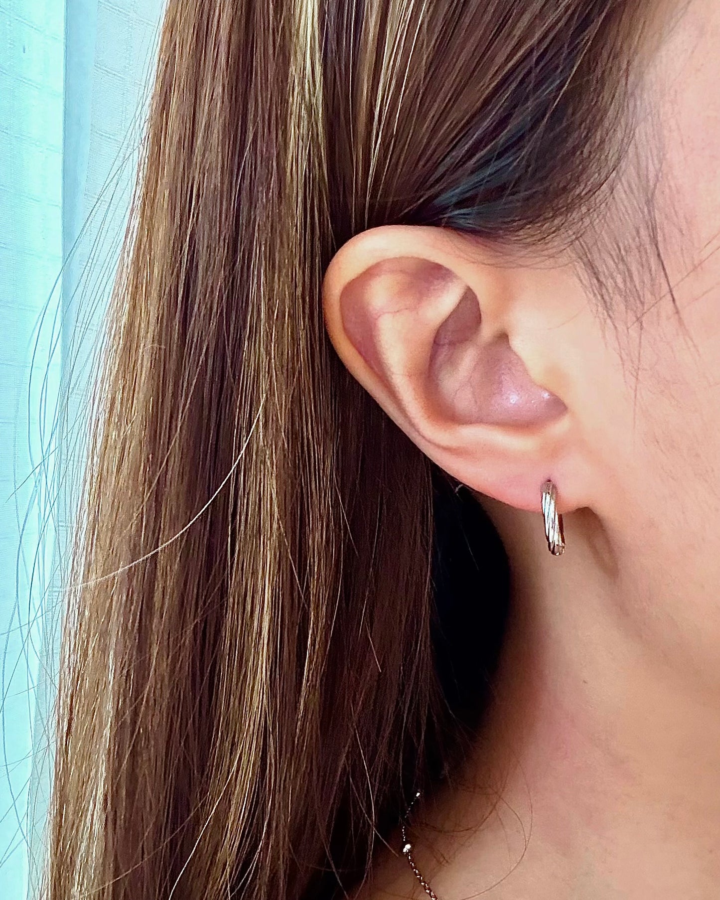 Classic circle earrings