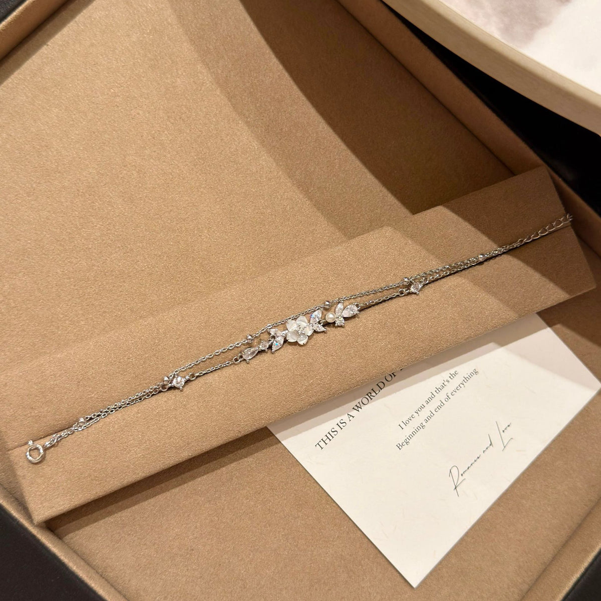 S925 Blossom serenade bracelet