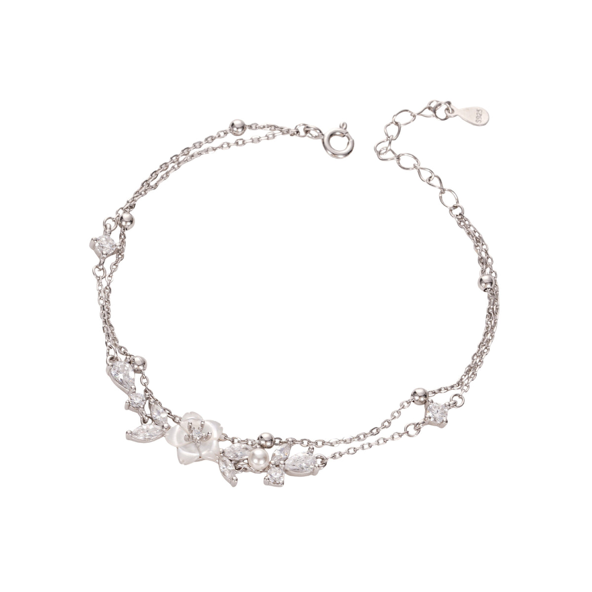 S925 Blossom serenade bracelet