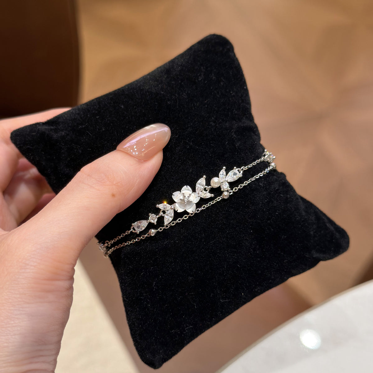 S925 Blossom serenade bracelet